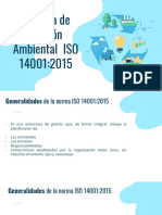 Sistema de Gestion Ambiental ISO 14001 2015..