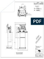 Spec Drawing: Right-To-Left Feed Direction Manual Height Adjustable