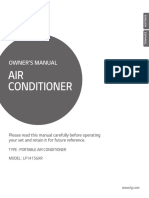 LG Portable Air Conditioner LP1415GXR