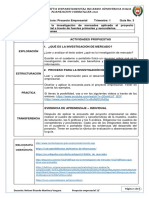 Guía # 3 - Proyecto Empresarial - Grado Once