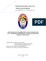 Análisis del Auto Supremo 261/2013 sobre la diferencia entre minuta, contrato, escritura pública y protocolo