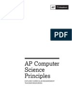 Ap Computer Science Principles Explore Performance Task Curricular Requirement