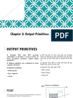 L03 Output Primitives - VE