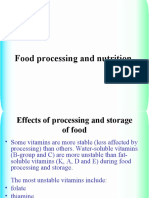 Food Processing & Nutrition Presentation