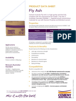 Fly Ash Fly Ash Fly Ash Fly Ash: Product Data Sheet Product Data Sheet Product Data Sheet Product Data Sheet