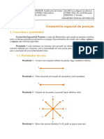 Matemática - Geometria Espacial de Posição