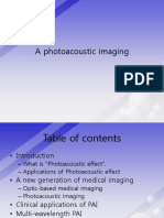 Photoacousitc Imaging