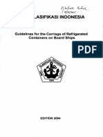 (Vol 5), 2004 Guidelines For The Carriage of Refrigerated Containers On Board Ships, 2004