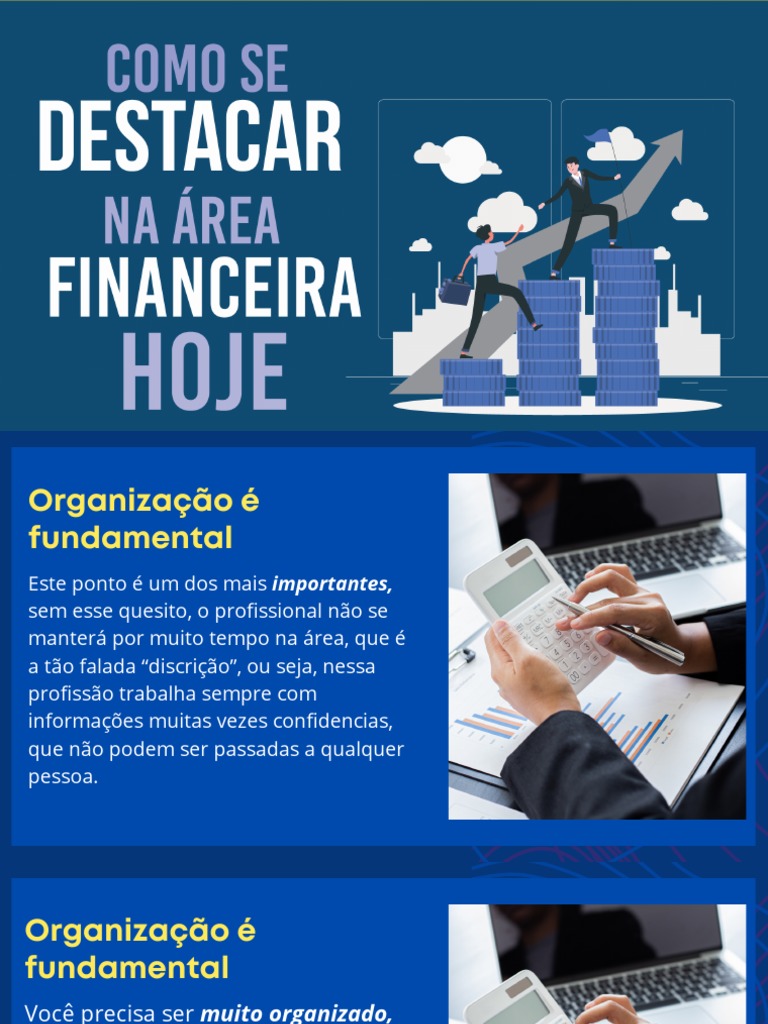 Como Se Destacar Na Área Financeira | PDF | Business | Economias