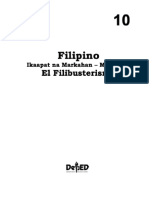 FILIPINO10 Q4 Modyul2 El-Filibusterismo-Edited