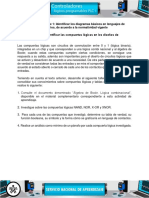 Evidencia 1 Taller Identificar Las Compuertas Logicas en Los Disenos de Circuitos Taller Resuelto