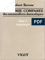 Anatomie Comparée Des Mammifères Domestiques Tome 5 Angiologie 2011- WWW.vetbOOKSTORE.com