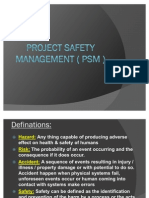Project Safety Management ( Psm )_150510