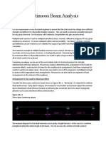 Envelop of Loads - Contineous Beam Analysis