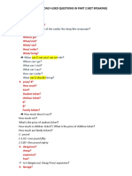 Part 2 - Sample Questions