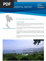 Phuket Residential Market Report May 2011 | Colliers International Thailand