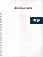 Extended Syllabus Business Letter Topics