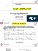 System Design Simulation Overview