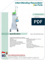 42. Infant Blending Resuscitator Neo Forte