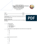 Trigonometry Final Exam