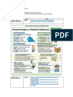 A2.1 - Unit 1 Present Simple VS Present Continuous