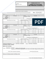 FORMULARIO CF-01 (Cambios de Funciones Del Personal Docente)