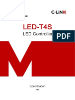 LED-T4S LED Controller Specification