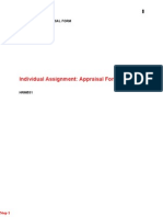 HRM531 HRM 531 Week 4 Learning Team Discussion Team Performance Appraisal System Â " Conversion Summary Appraisal Form