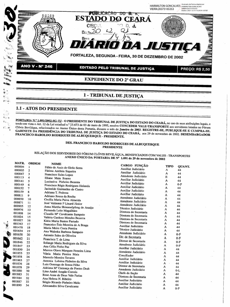 DJ C 130122002 Ocr | PDF | Brasil