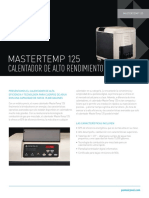 MasterTemp 125 High Performance Heater Spanish