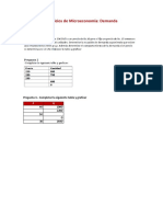 Microeconomia - Ejercicios de demanda