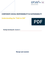 Corporate Social Responsibility & Sustainability: Understanding The "Path To CSR"
