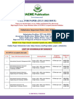 IAEME Publication Call For Paper July 2022