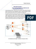 Multi-Onu Emulator - The Revolutionary Testing Solution For Traditional and Virtualized Ng-Pon Olts