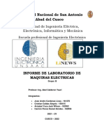 Informe 4 Lab. Maquinas Electricas