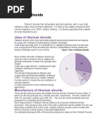 Uses of Titanium Dioxide