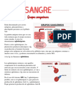 Grupos Sanguineos-Hemostasia