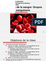 Grupos sanguíneos: Sistemas ABO y Rh en