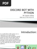 Discord Bot With Python