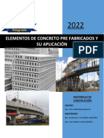 Beneficios de los elementos prefabricados de concreto