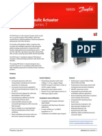 Electrohydraulic Actuator: Analog PVE Series 7