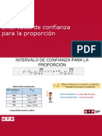 Intervalos de confianza para la proporcion