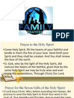 Family Night Prayer