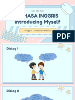 Bahasa Inggris Introducing Myself