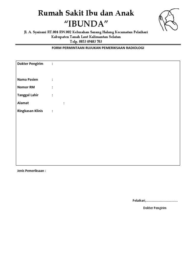Form Radiologi | PDF