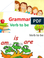 Grammar Verb To Be Flashcards - 132470
