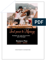 Tout Pour Le Mariage Business Plan Final PDF