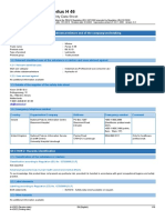 Perlus H 46: Safety Data Sheet