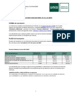 Informacion Matricula Prueba 25 45