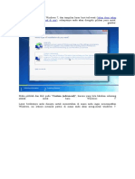 Pada Waktu Mulai Instal Windows 7